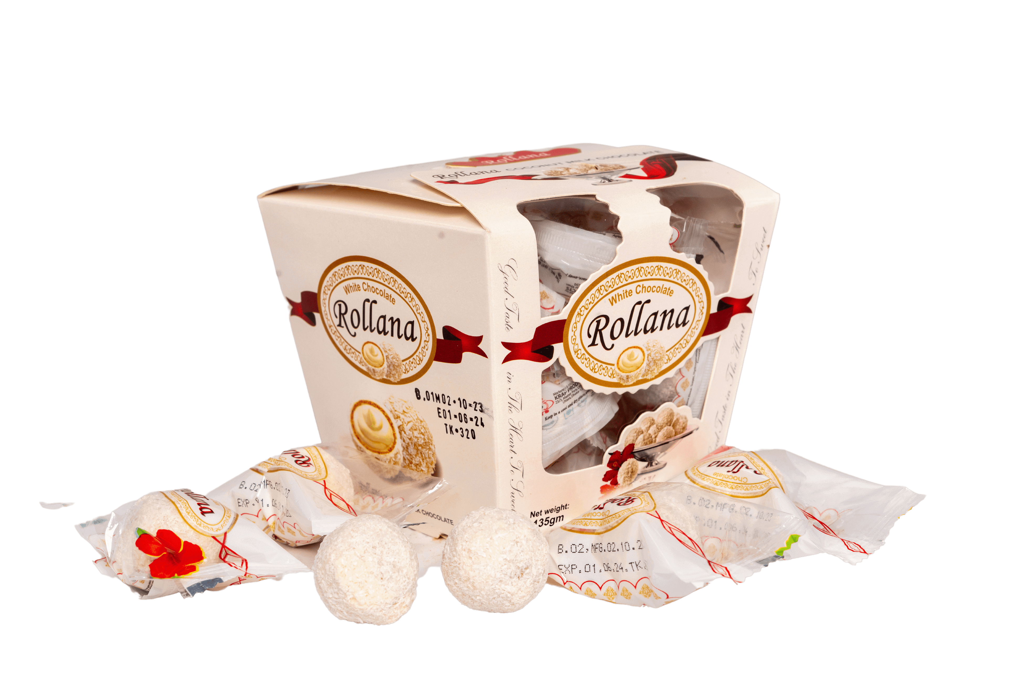Krap Rollana - White Chocolate (Pack of 8)