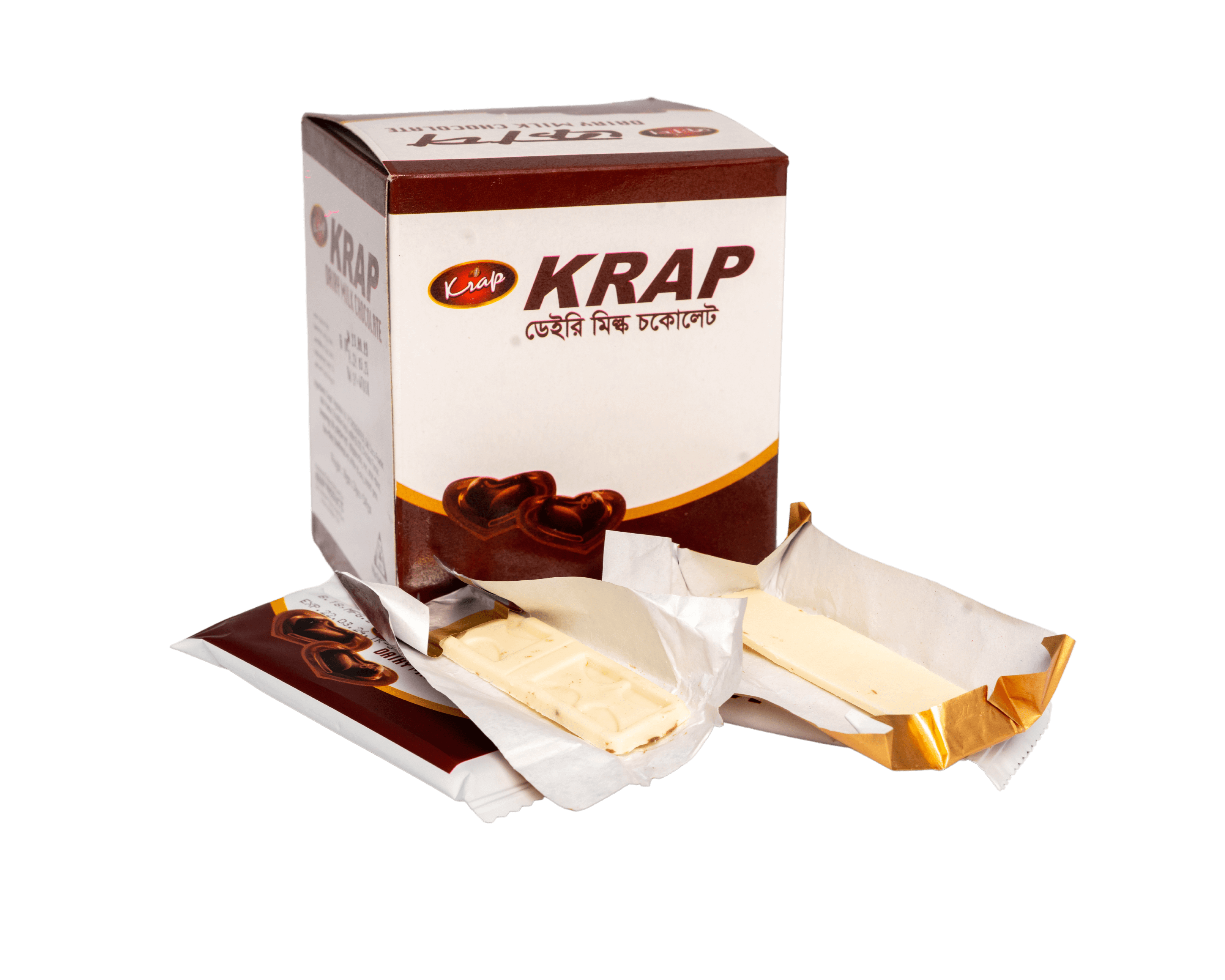 Krap Dairy Milk Chocolate - White Chocolate