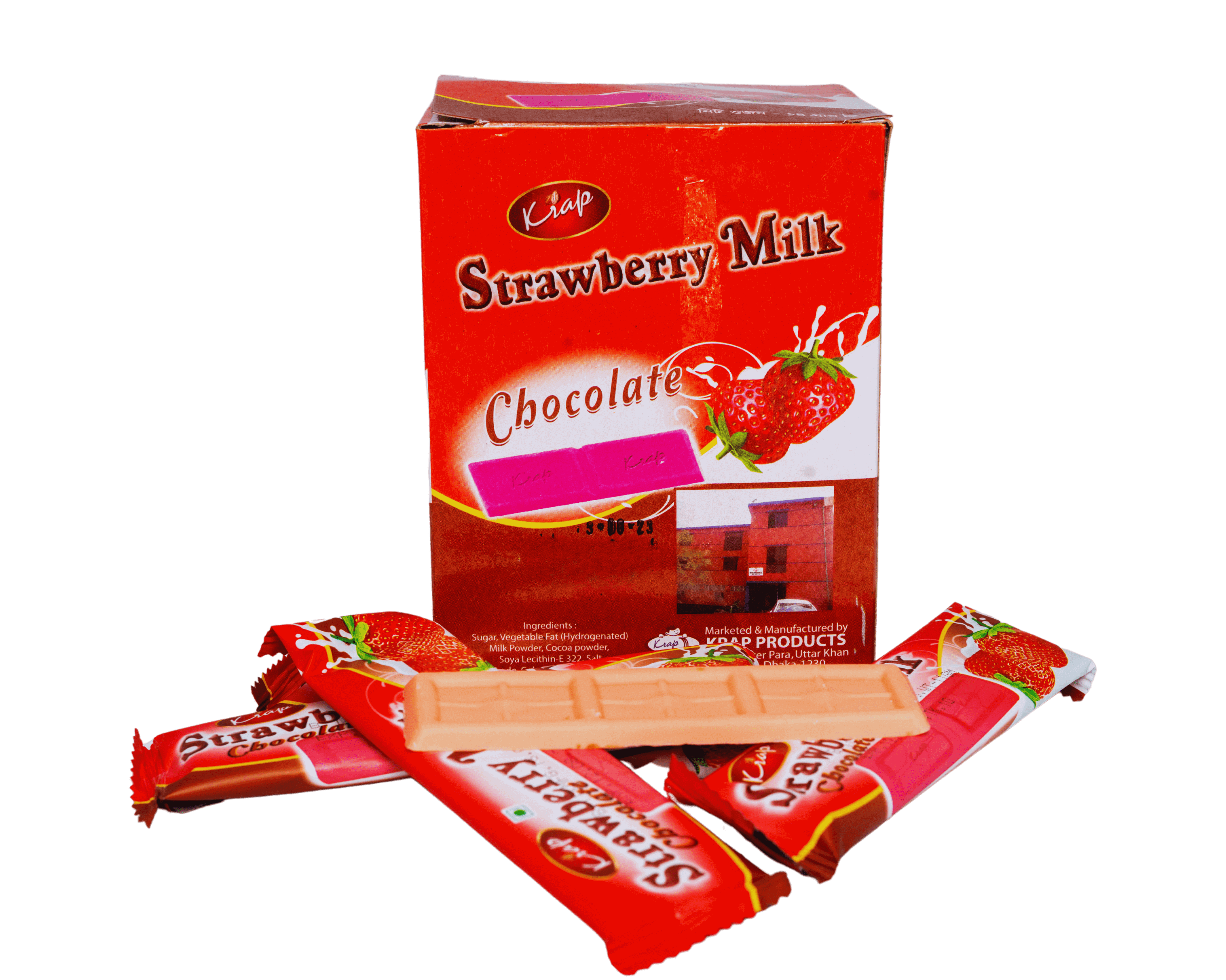 Krap Dairy Milk Strawberry Chocolate